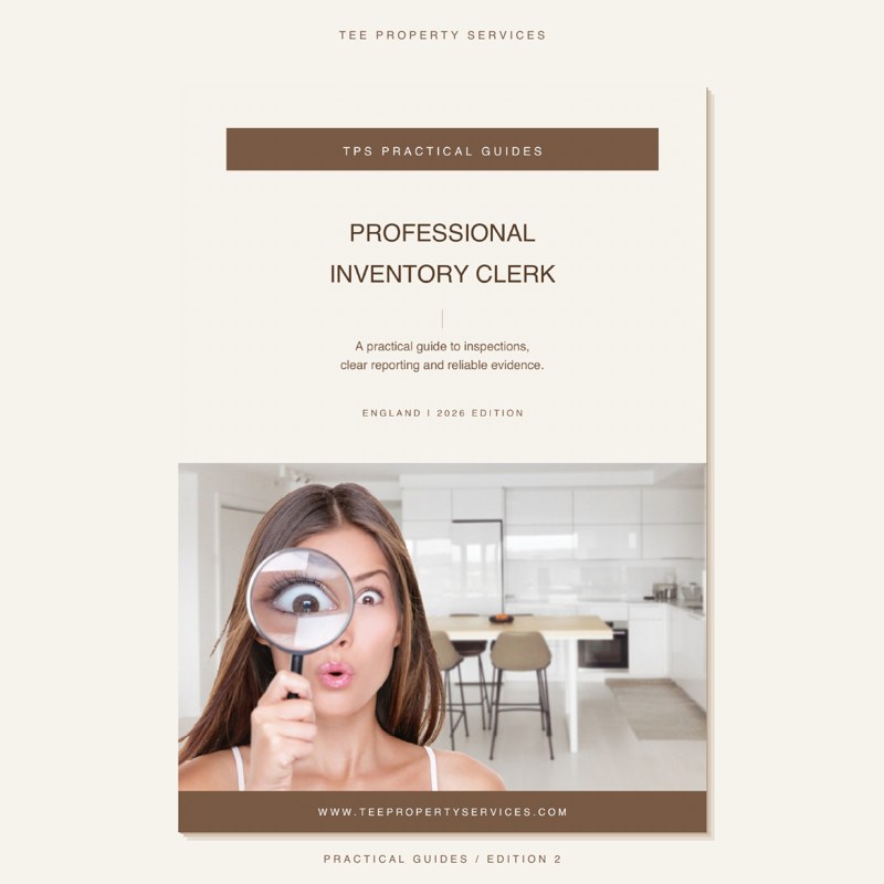 TPS Professional Inventory Clerk guide, England 2026 edition