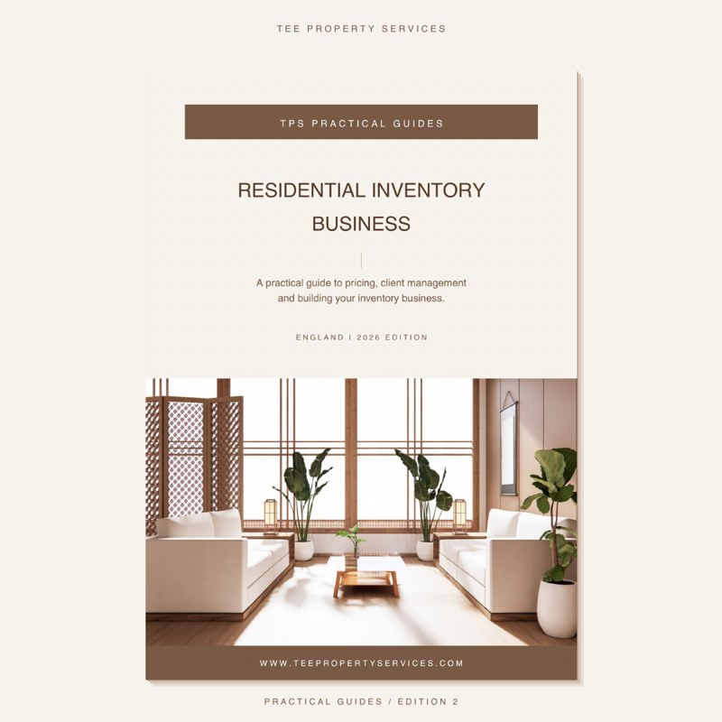 TPS Residential Inventory Business guide, England 2026 edition